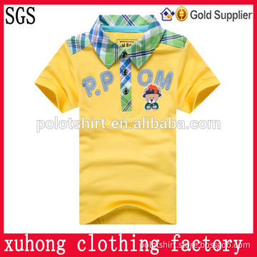 School wholesale children uniform polo shirt